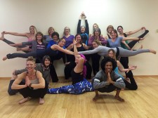 students from 2014 Yoga Teacher Training program