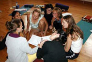 Yoga Teacher Training group